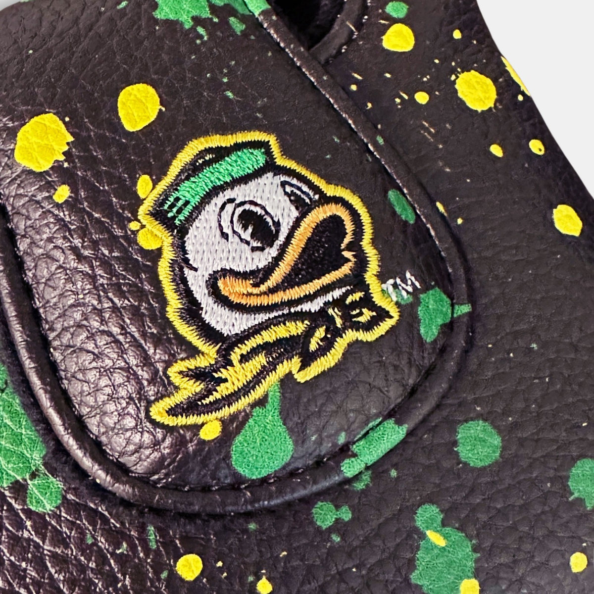 Golf Mallet Putter Cover Oregon Ducks Splash Leatherette NCAA Licensed