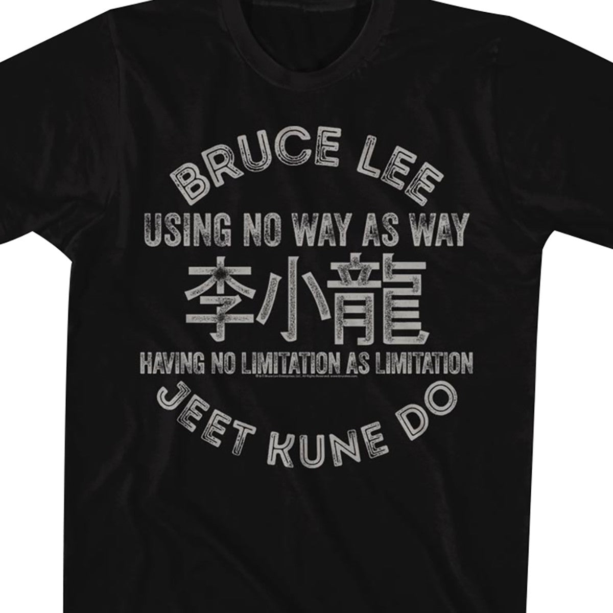 American Classics Bruce Lee Symbols T-Shirt - Small Black