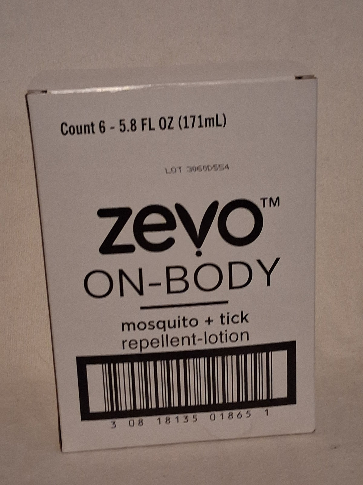 8-Hour Mosquito and Tick Repellent Lotion - Odorless, Non-Sticky, Outdoor Use