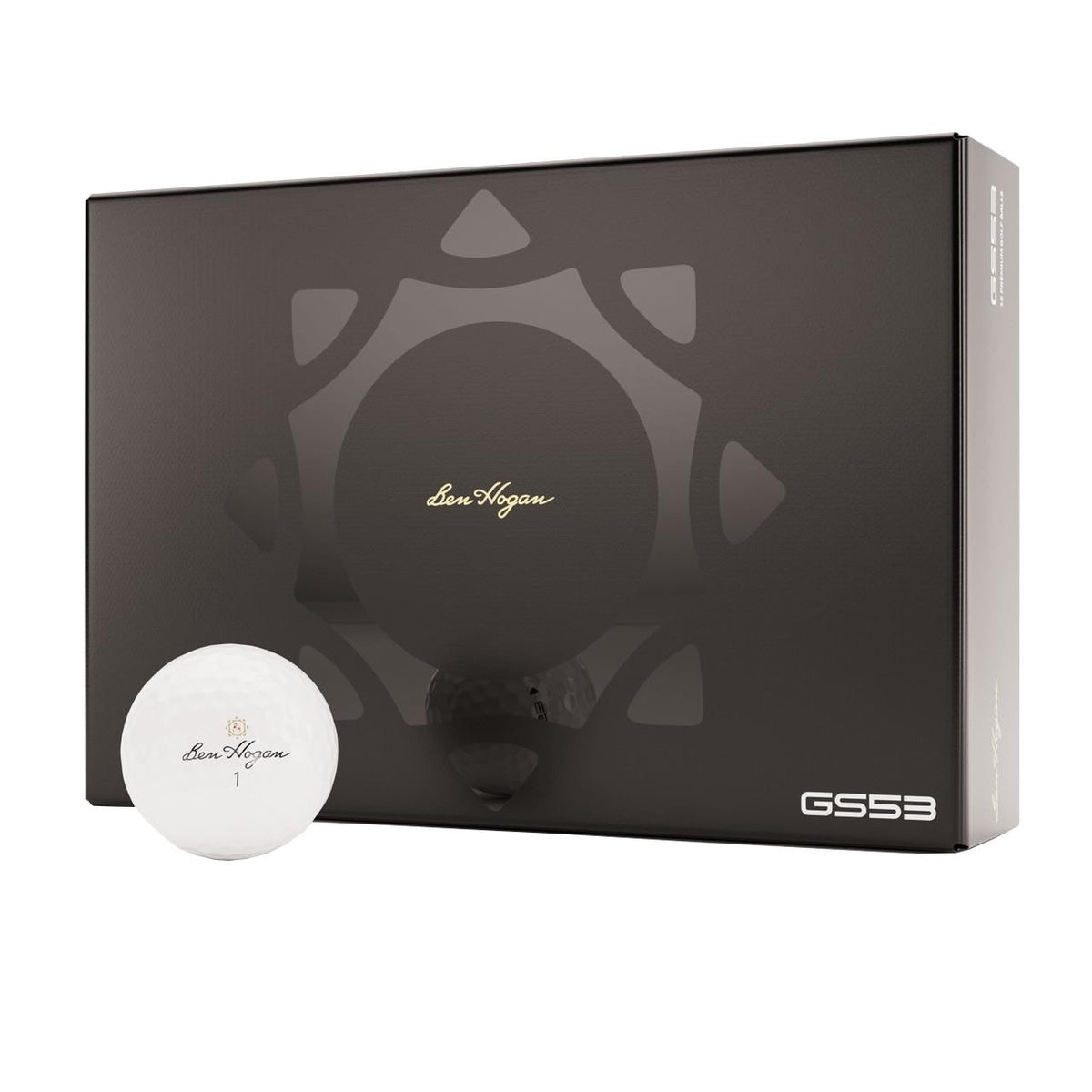 Ben Hogan GS53 Golf Balls - 4-Piece Distance & Spin Performance