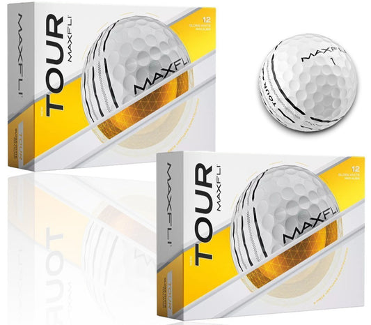 Maxfli Tour Max Align Golf Balls 24 White Balls 2 Pack - Performance & Accuracy