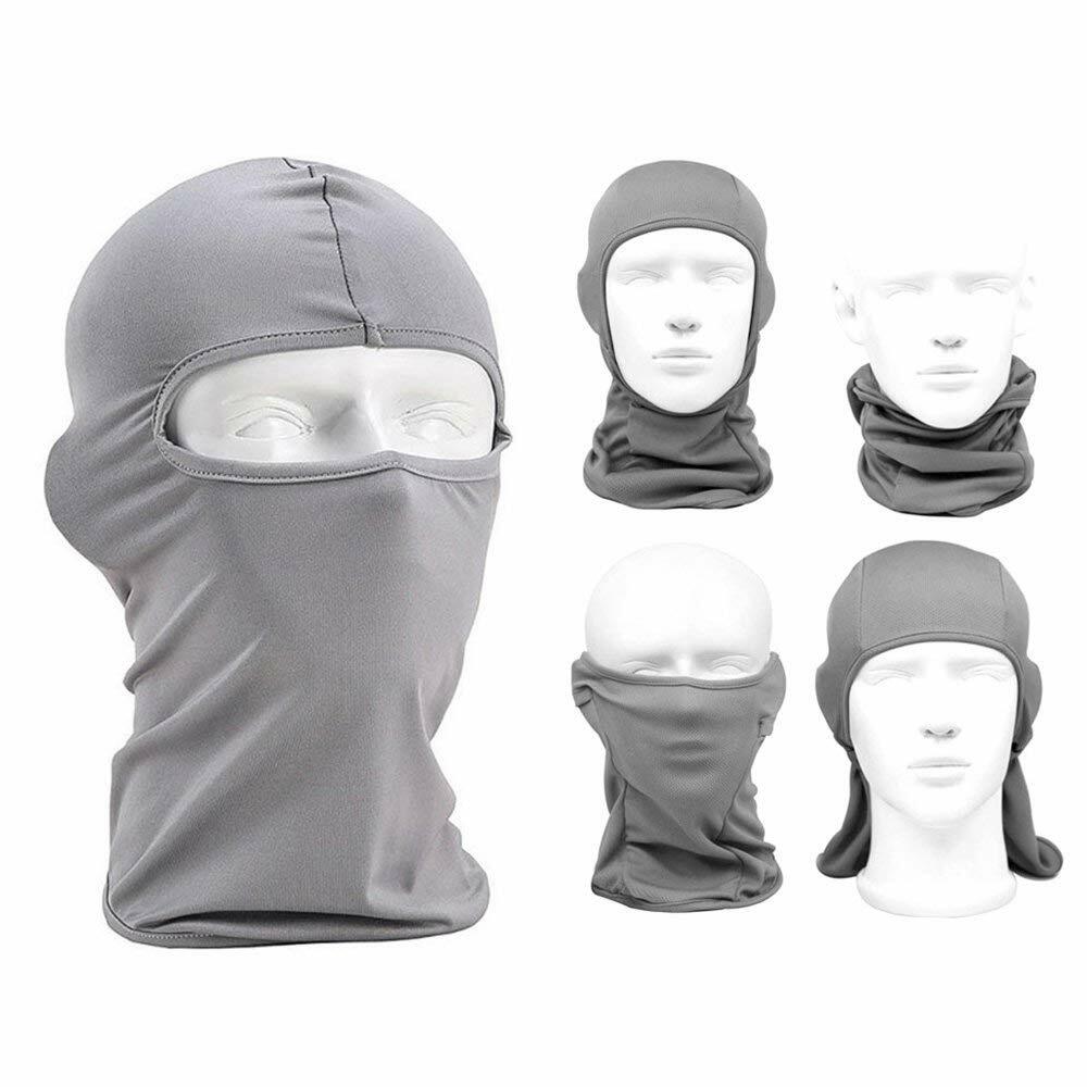 3 Pack Summer Thin Balaclava Full Face Mask UV Sun Windproof Hood