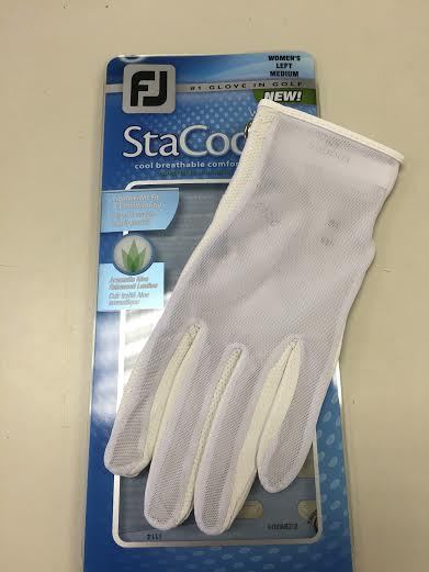 Golf Gloves for Women Left Hand - FJ StaCooler Fashion Style White
