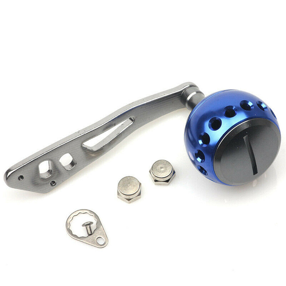 Fishing Reel Handle Micro Jigging Grip for Baitcasting Reels Aluminum Durable Light-Weight