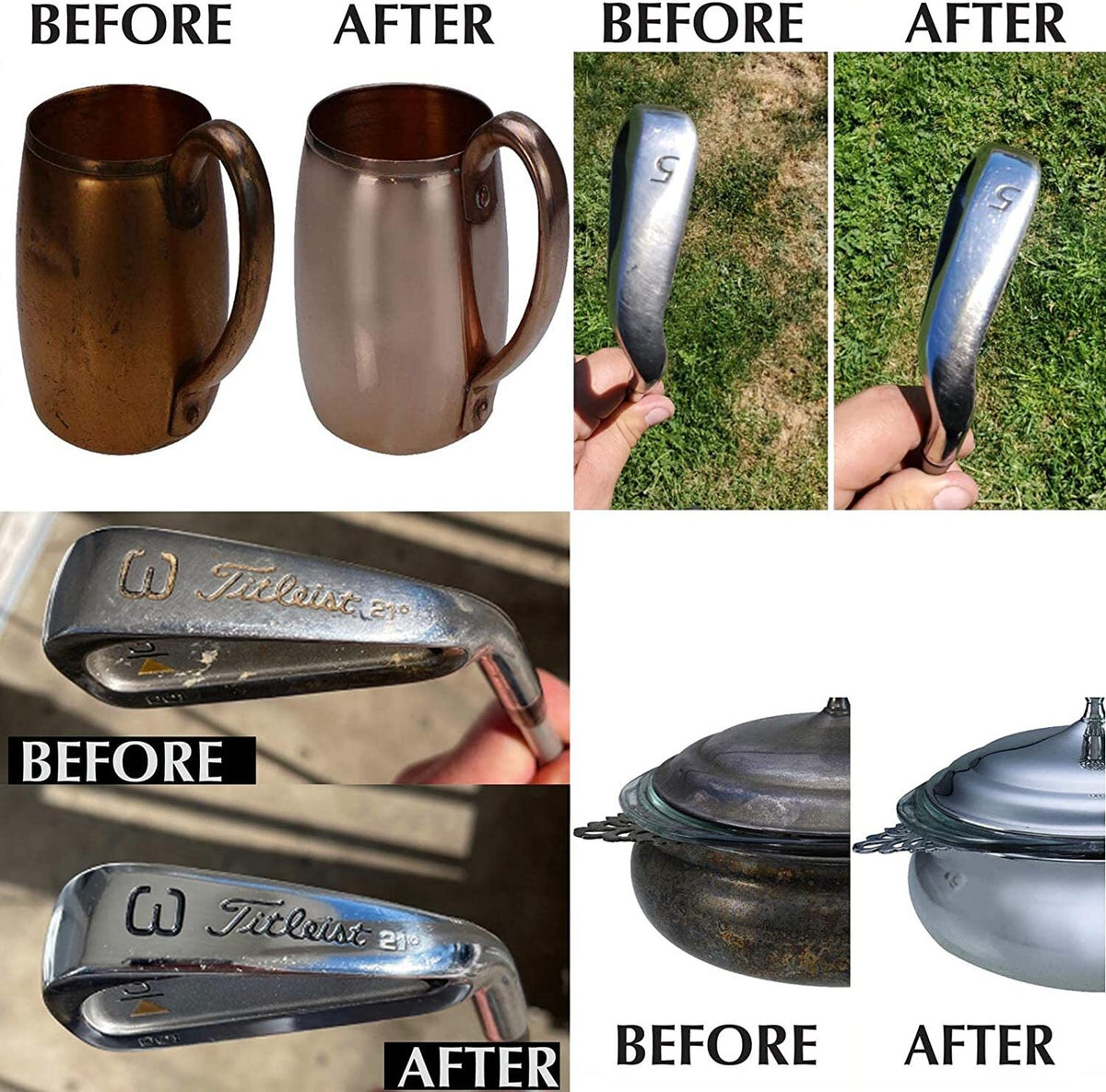 Golf Club Polishing Agent for Iron and Driver Shine - 200ml