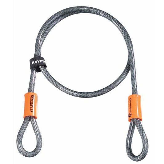 Kryptonite KryptoFlex 410 Double Loop Cable for Bike Locks, 4 ft, 10mm Braided Steel