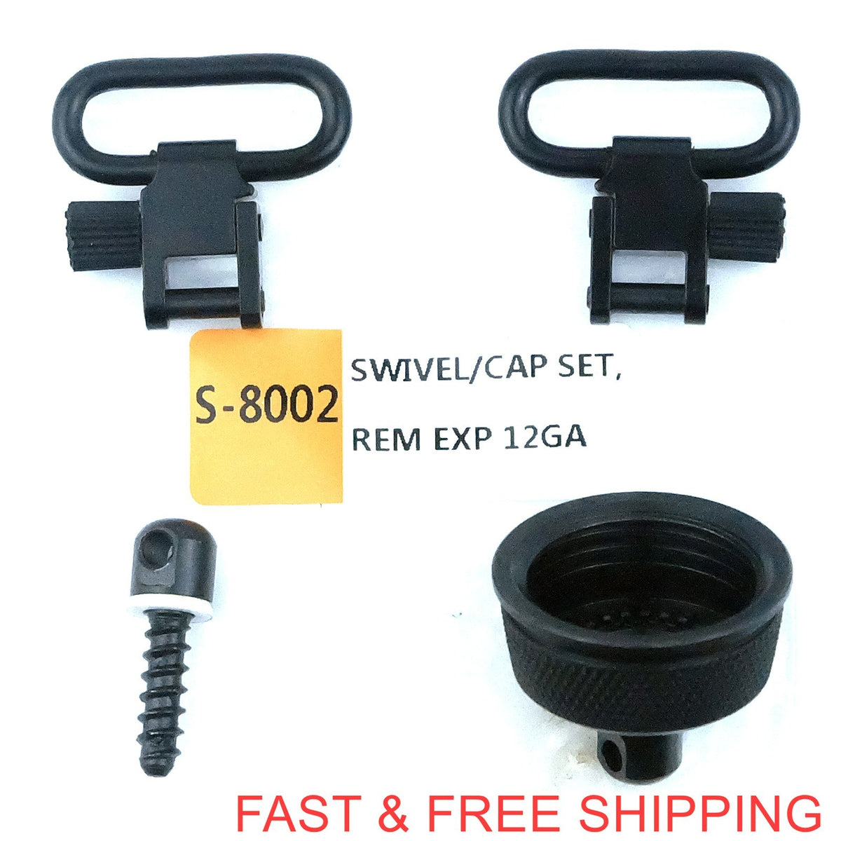 Remington 870 Express 12 Gauge Sling Mount Kit with Swivels & Magazine Cap