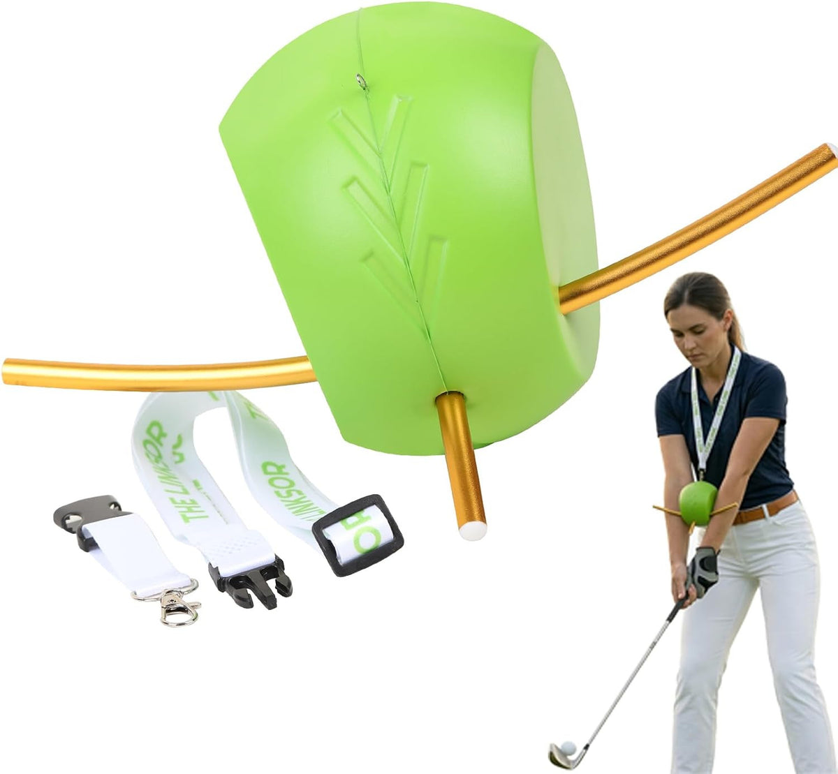 Golf Swing Trainer Aid for Posture & Mechanics Practice