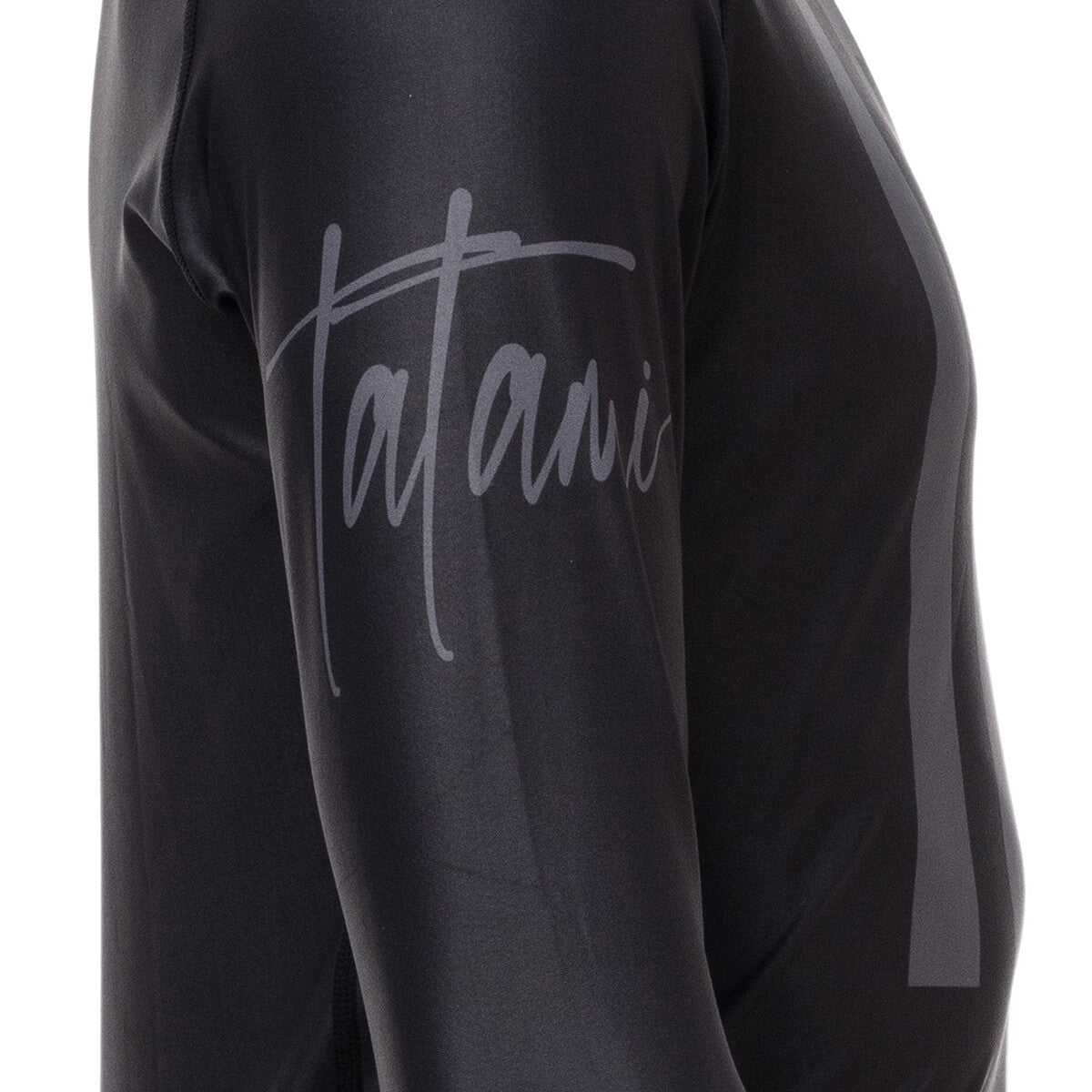 Long Sleeve Rash Guard for Jiu-Jitsu & MMA Training - Black