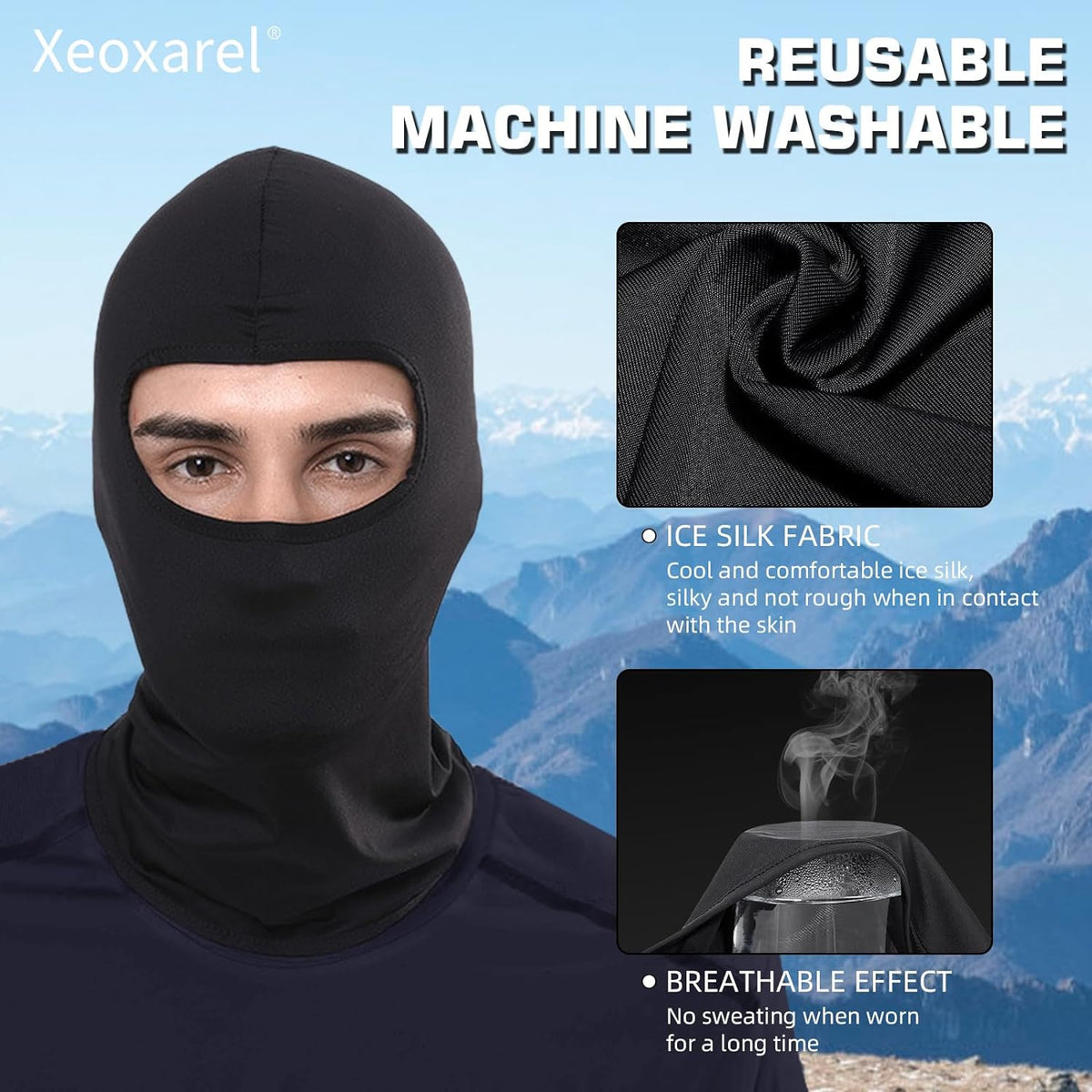 Balaclava Skull Mask for Cold Weather Motorcycle and Outdoor Sports