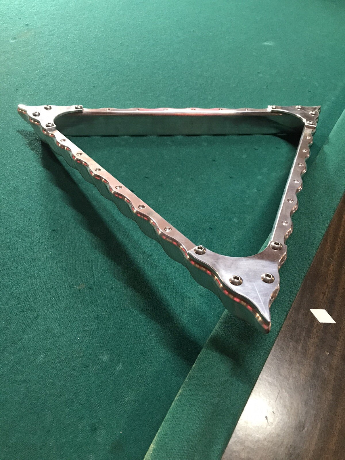 Billet Aluminum 15-Ball Pool Billiard Rack Triangle