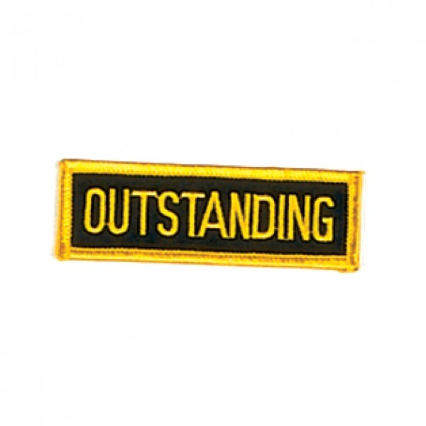 Martial Arts Patch 3.5 Inch Sew-On Embellishment for Karate Taekwondo Belt