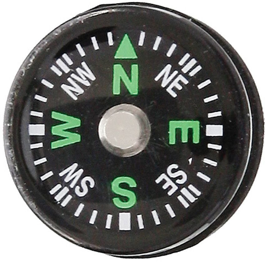 Mini Glow-In-The-Dark Compass 20mm Diameter for Outdoors Camping Hiking
