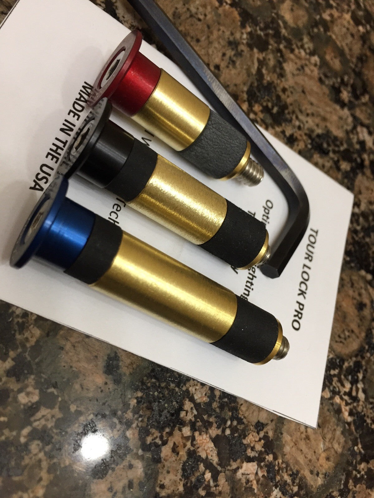 Golf Club Counter Balance Weights Set - 25g, 30g, 40g with Tool & Manual