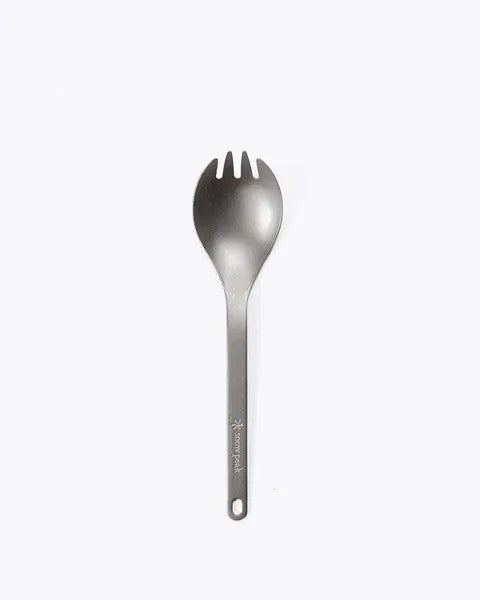 Titanium Spork Camping Utensil Lightweight Durable Backpacking Tool