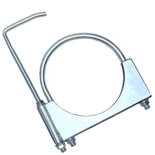 Heavy Duty Exhaust Clamp with Hanger for 5 Inch Exhaust Pipe
