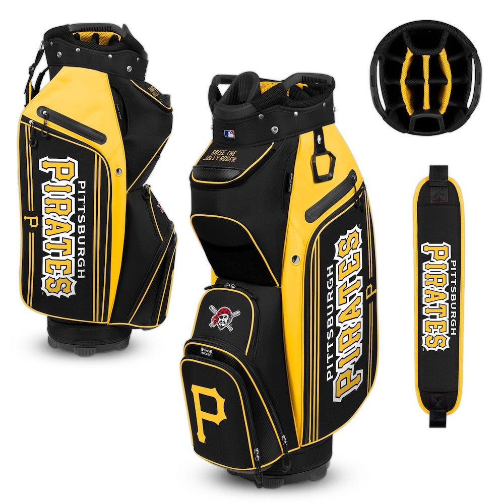 Team Effort Golf Cooler Bag for Cart - Pittsburgh Pirates Bucket III