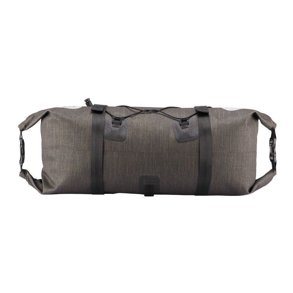 Waterproof Bike Handlebar Bag 14L - Cycling Front Roll Bag for Bikepacking
