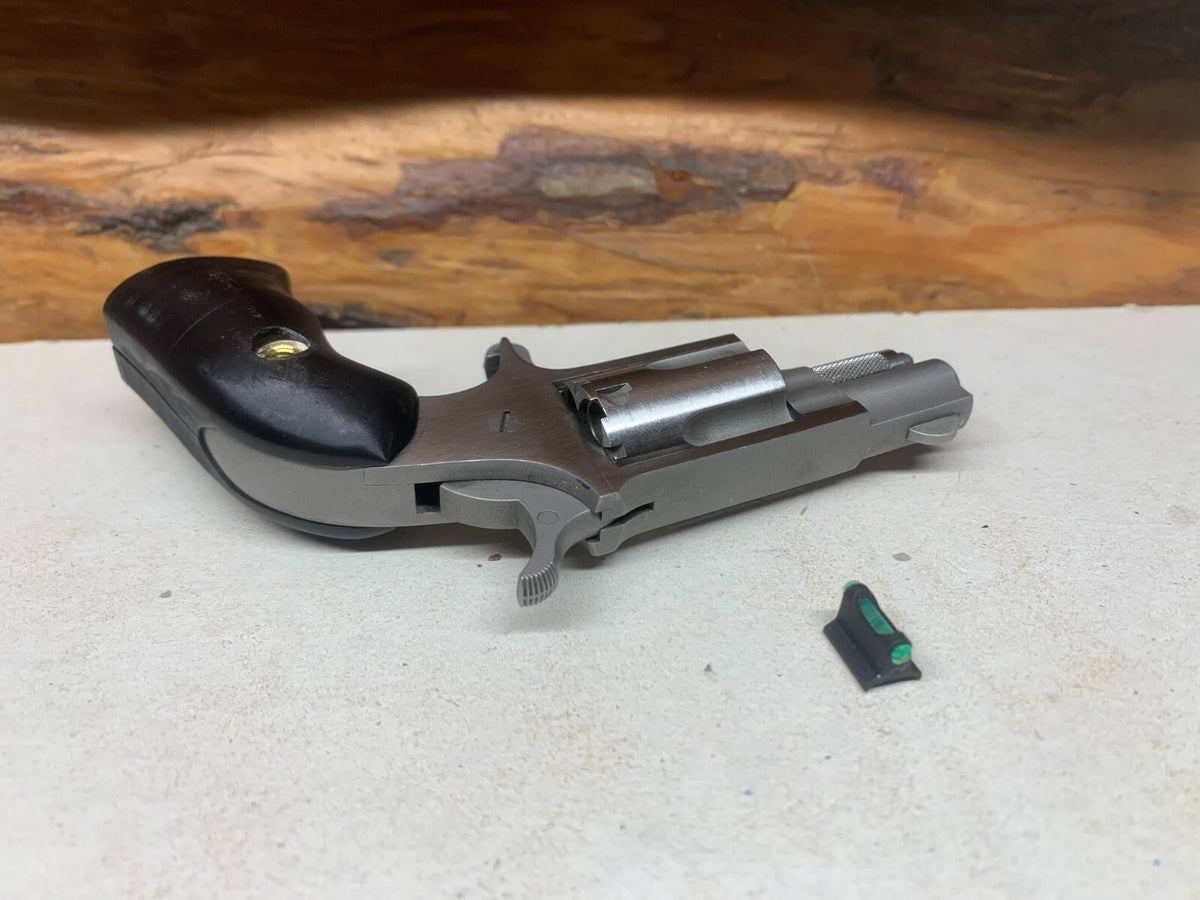 Fiber Optic Front and Rear Sights for North American Arms Mini Pistol - Made in USA