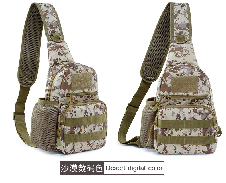 Outdoor Tactical Sling Bag Military MOLLE Crossbody Backpack