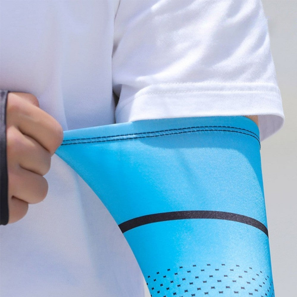 Breathable UV Sun Protection Cooling Arm Sleeves & Face Mask Set