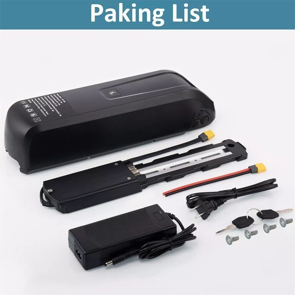 Electric Bike Battery 36V/48V 10Ah/15Ah/20Ah with 4Pin/5Pin Connector – Universal eBike Power Pack