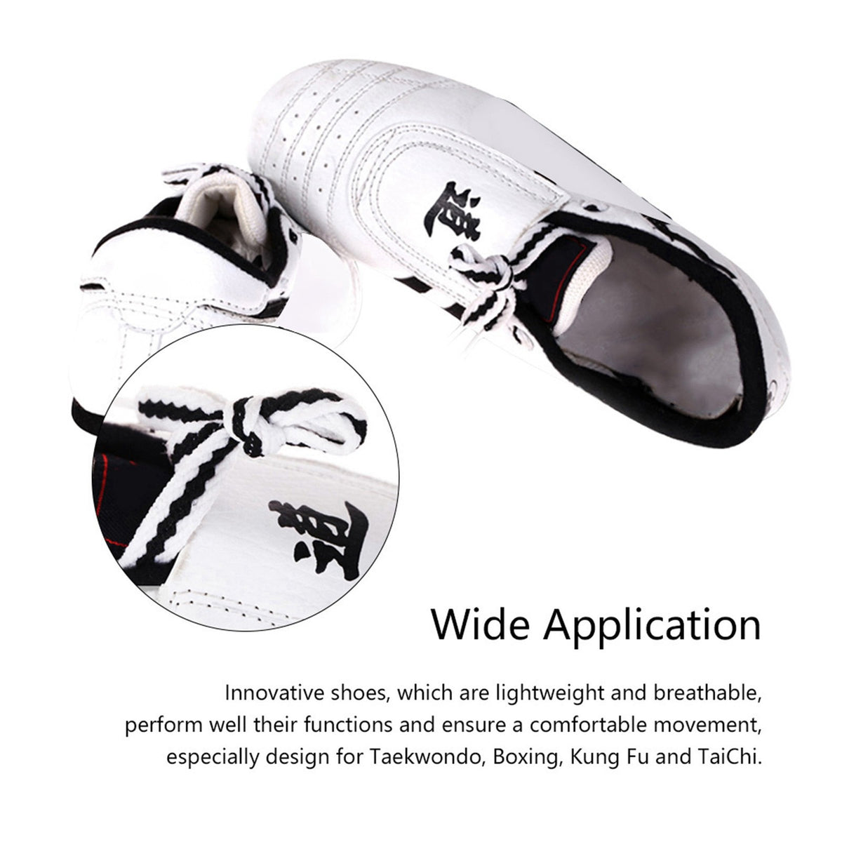 Men Women Kids Taekwondo Boxing Kung Fu TaiChi Shoes Breathable Lightweight Rubber Sole