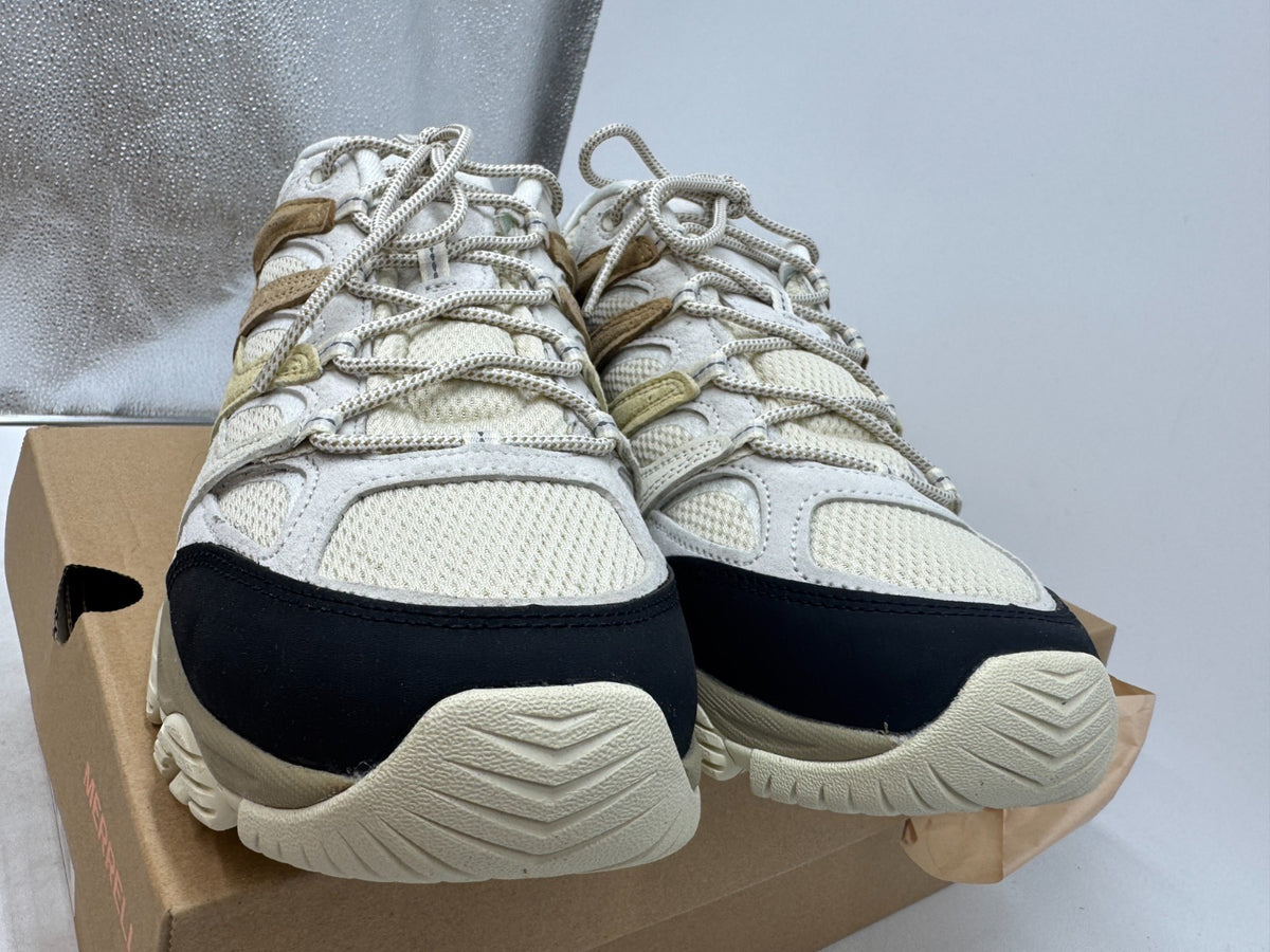 Men's Hiking Boots - Breathable Mesh, Durable Lace-Up Design, Parchment Color