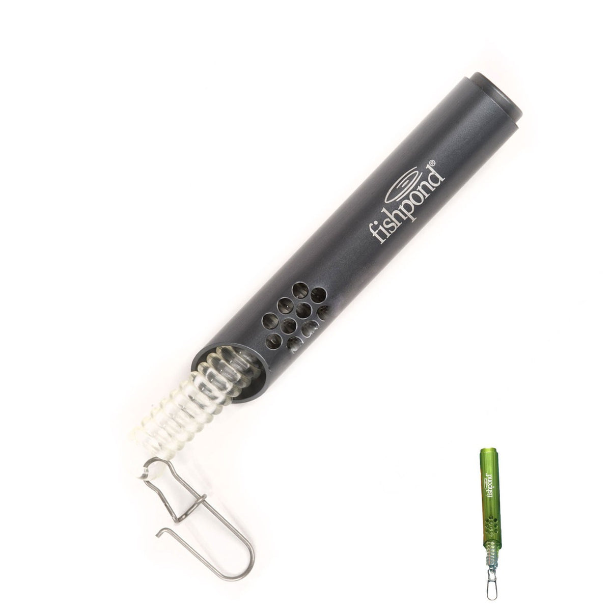 Fly Fishing Tool Holder with 360 Swivel Retractor – Durable Aluminum Zinger