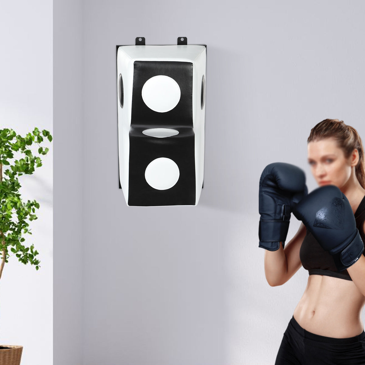 Wall Mount Punching Bag for Boxing Training - Uppercut & Hook Practice