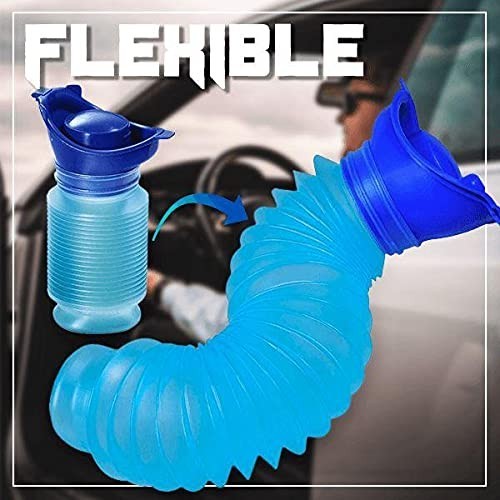 Portable Urinal Bottle for Travel Camping & Emergency Use - 750ml Reusable