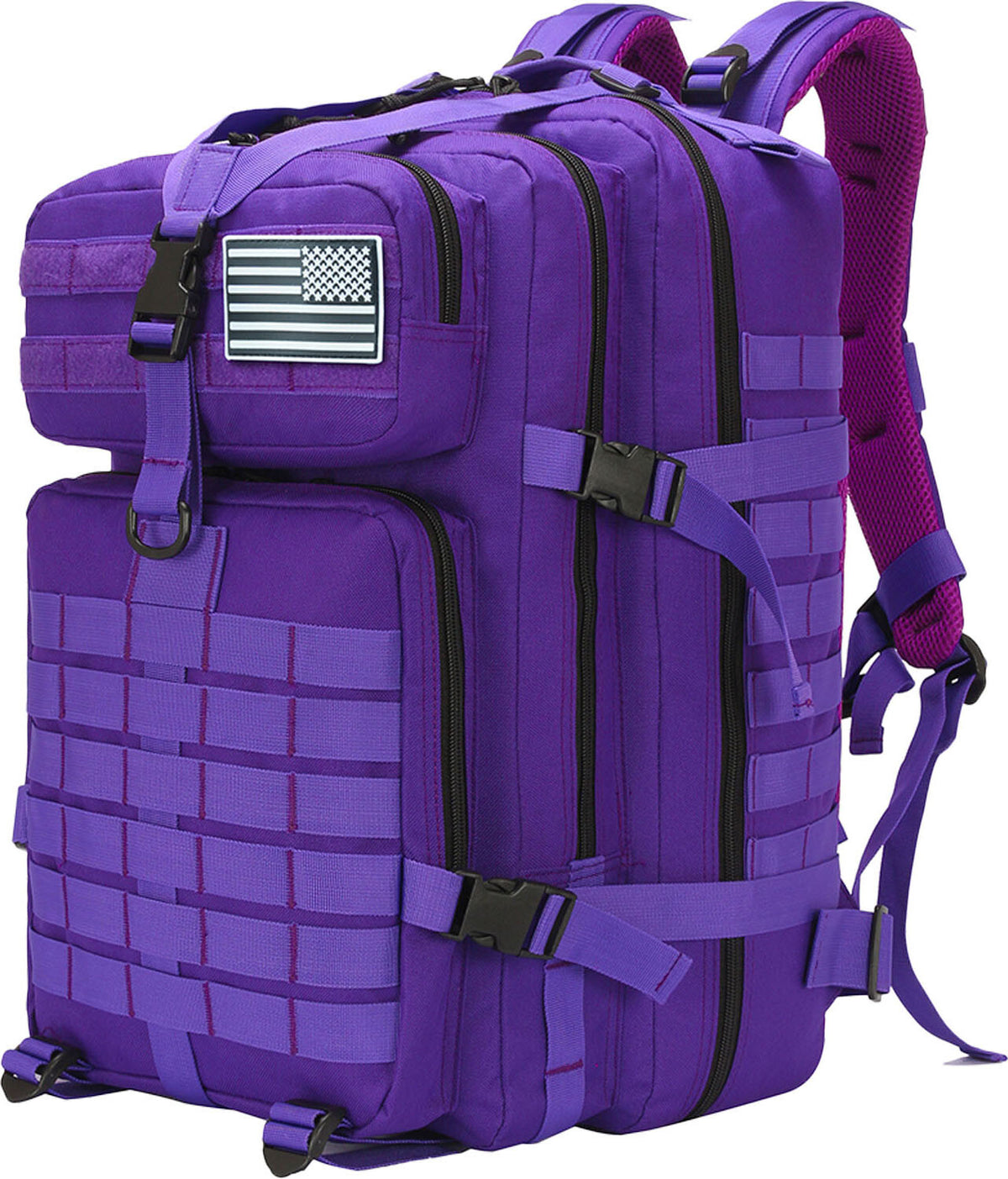 45L Military Tactical Backpack Large Army Assault Pack Molle Rucksack