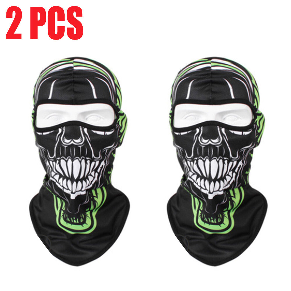 Windproof Tactical Balaclava Face Mask for Outdoor Sports - 2 Pack