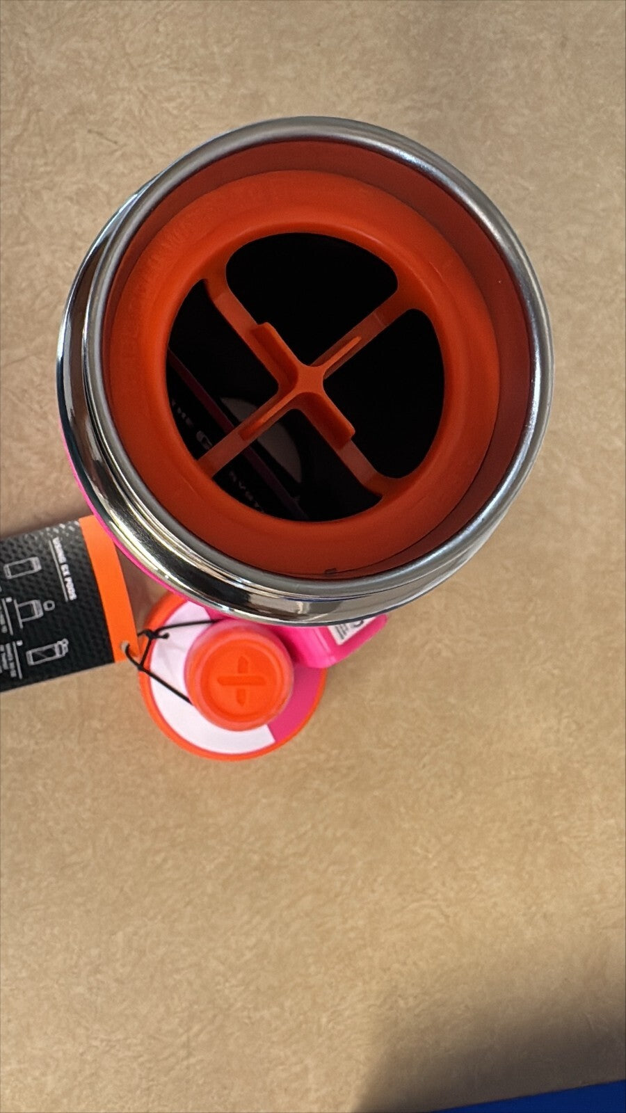 Gatorade Gx Stainless Steel Water Bottle 32oz Pink - Insulated, Reusable
