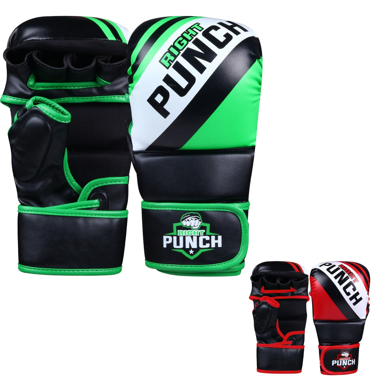 Hybrid MMA Sparring Gloves for Grappling Kickboxing & Martial Arts
