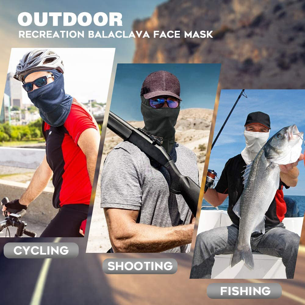 UV Protection Balaclava Face Mask for Men Women – Tactical Ski & Outdoor Hood