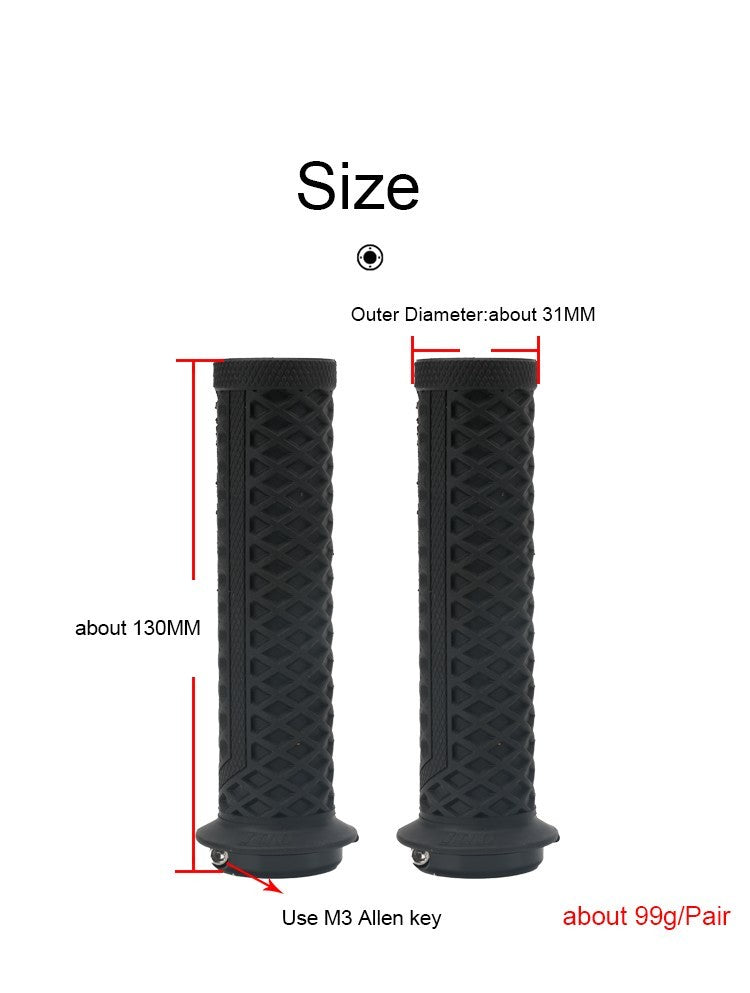 Lock-On Bicycle Handlebar Grips MTB BMX Mountain Bike High-Performance