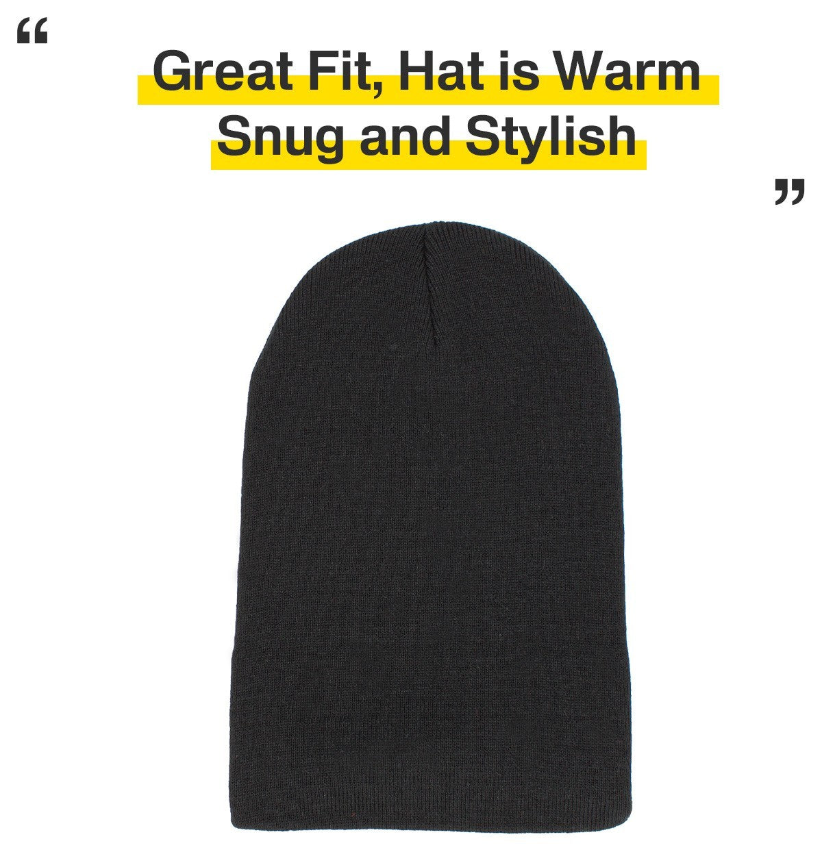 Warm Winter Knit Beanie Cap for Skiing and Daily Wear