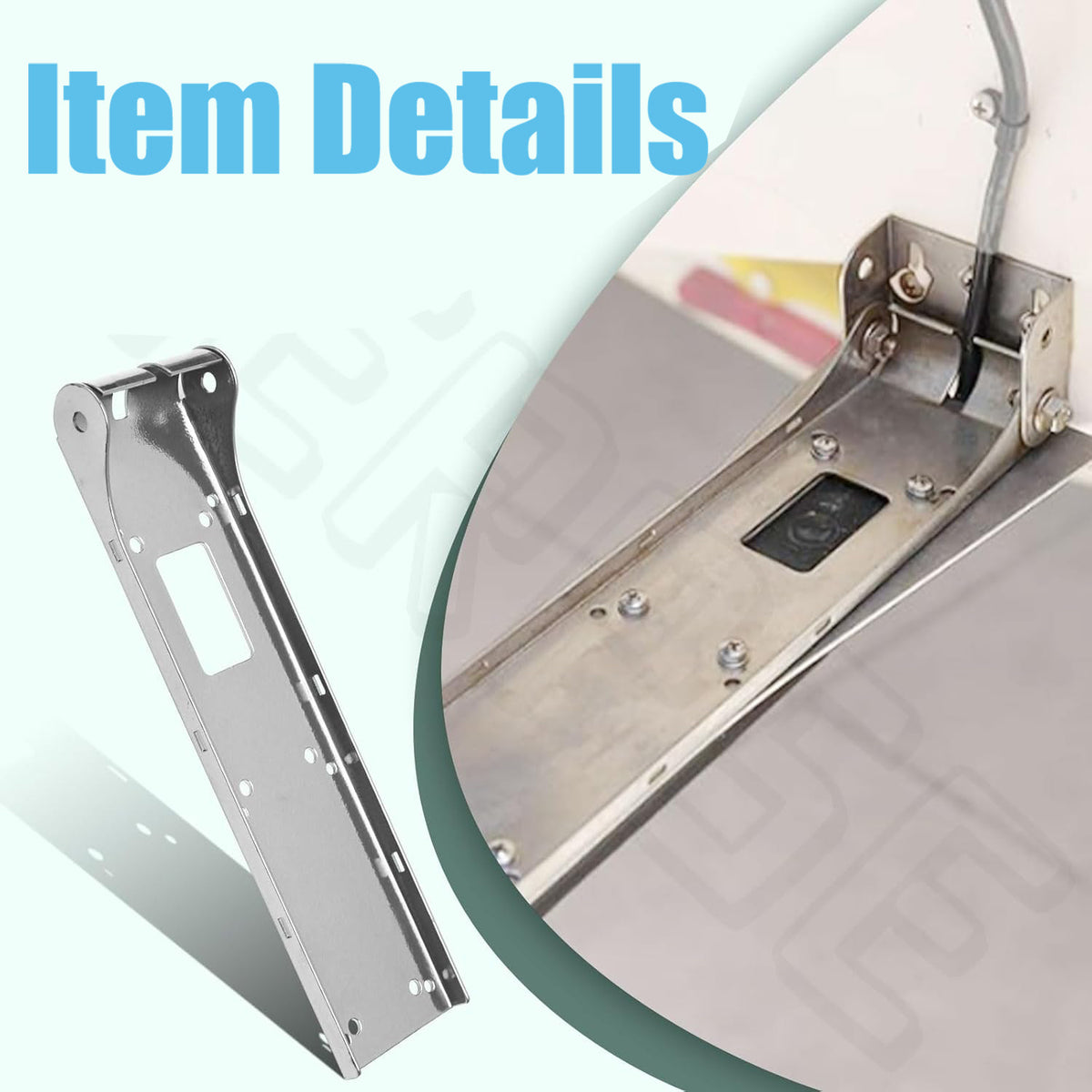 Boat Transom Mount Bracket for StructureScan 3D HD Fish Finder Transducers