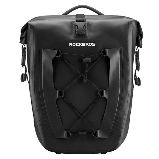 Waterproof Bike Pannier Bag 25L-32L Rear Rack Trunk Storage Cycling Bag