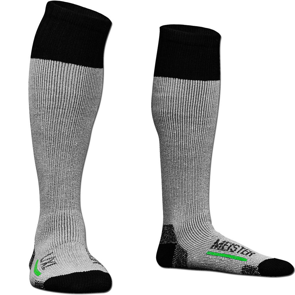 Performance Wool Blend Over-the-Calf Socks for Hiking Skiing Hunting