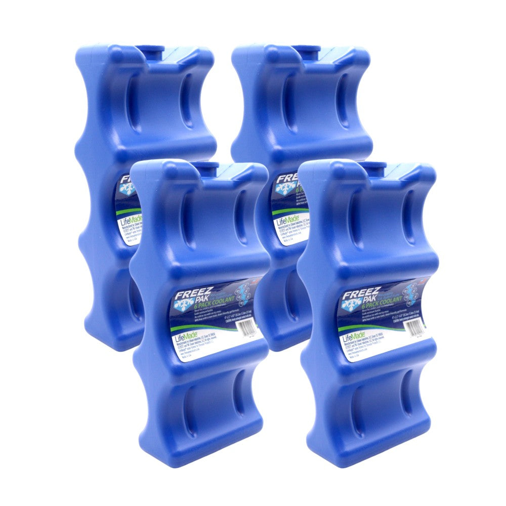 Reusable Ice Block for 12oz Cans - Keeps Drinks Cold, 4 Pack