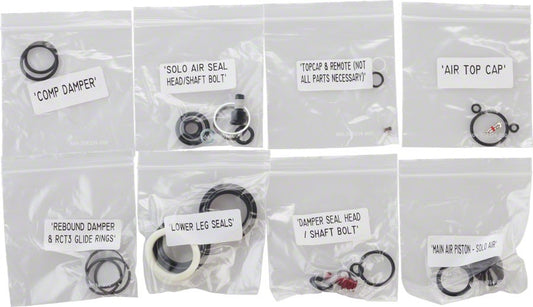 Bike Suspension Service Kit for RockShox SID/Reba Solo Air Forks