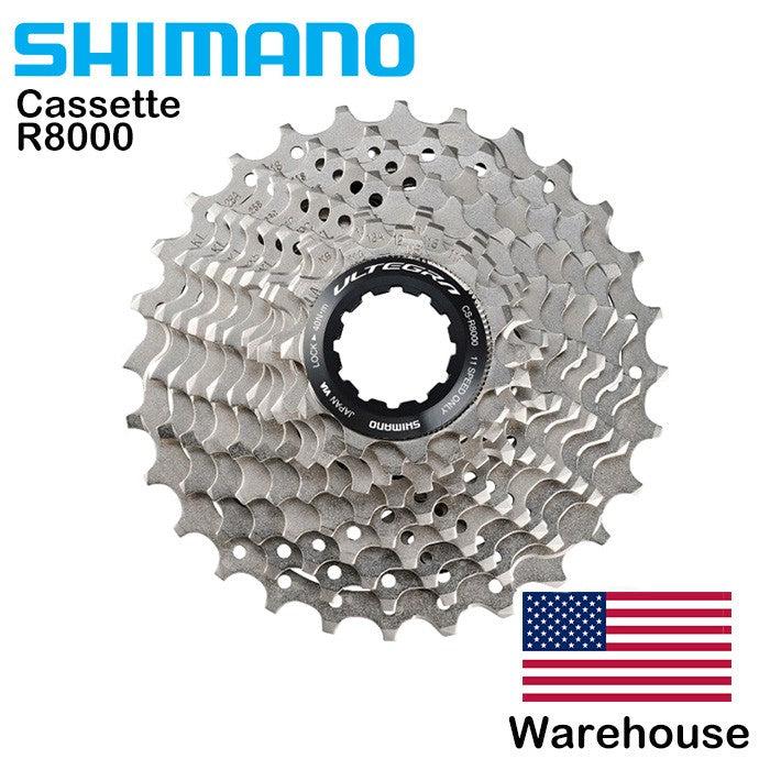 Shimano Ultegra CS R8000 11-Speed Bicycle Cassette 11-30T - Universal Fit