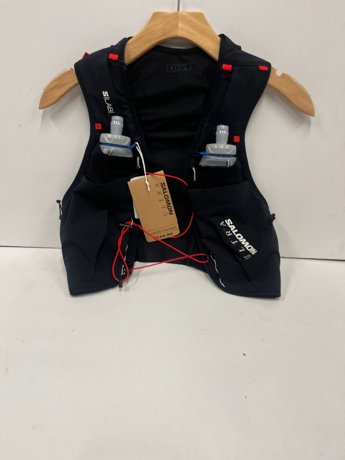 Salomon S/Lab Ultra 10 Hydration Vest with Flasks Unisex Outdoor Running Backpack