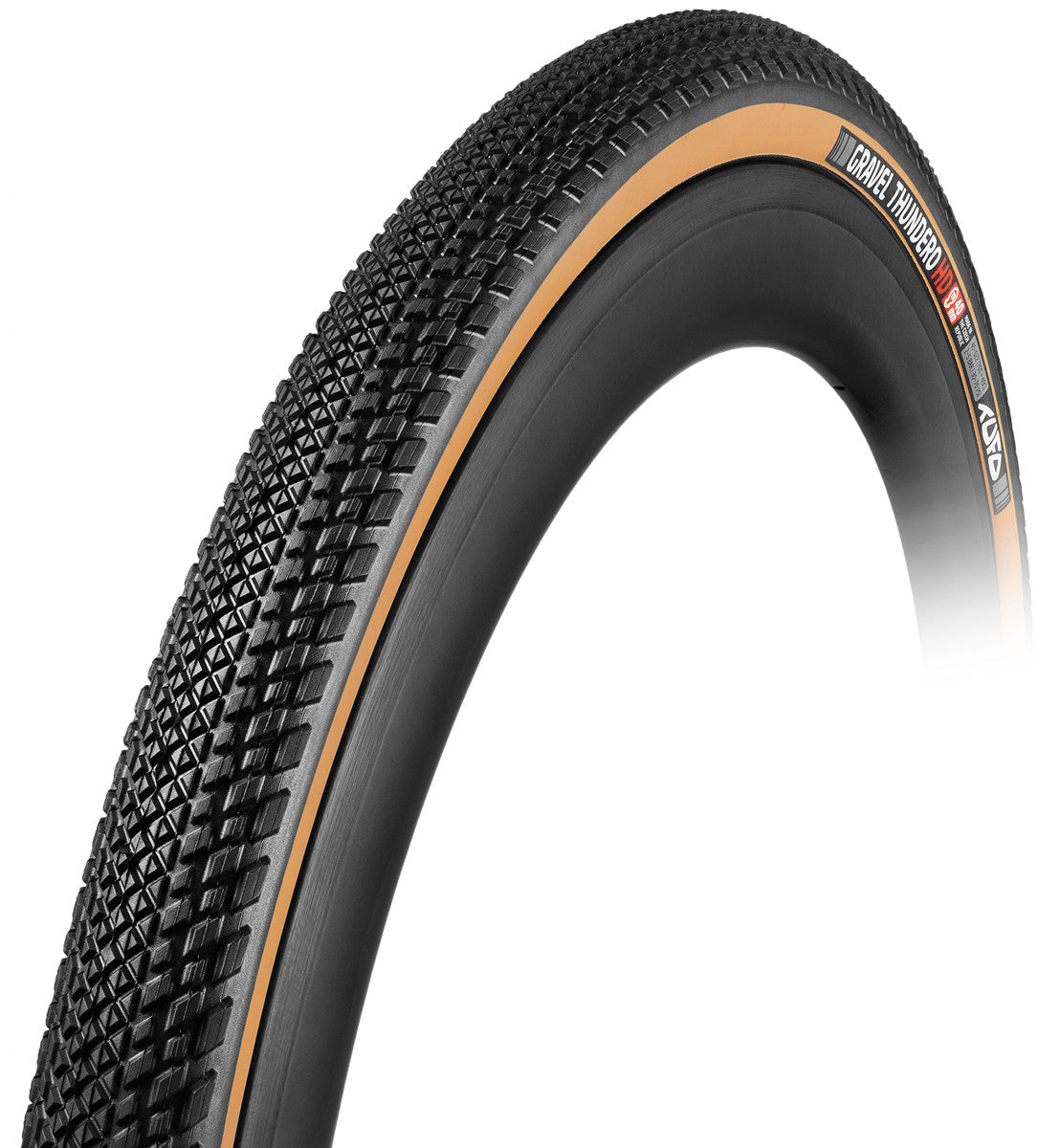 Tubeless Gravel Bicycle Tires 700x48 Black Tan Sidewall Pair - Universal, Puncture Resistant
