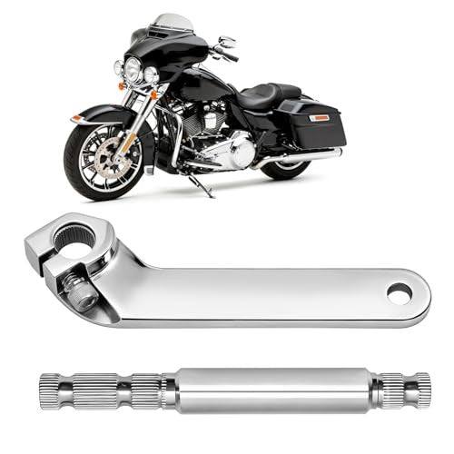 Harley Davidson Shifter Lever Shaft Kit - Stainless Steel, Fits Touring 1984-2016