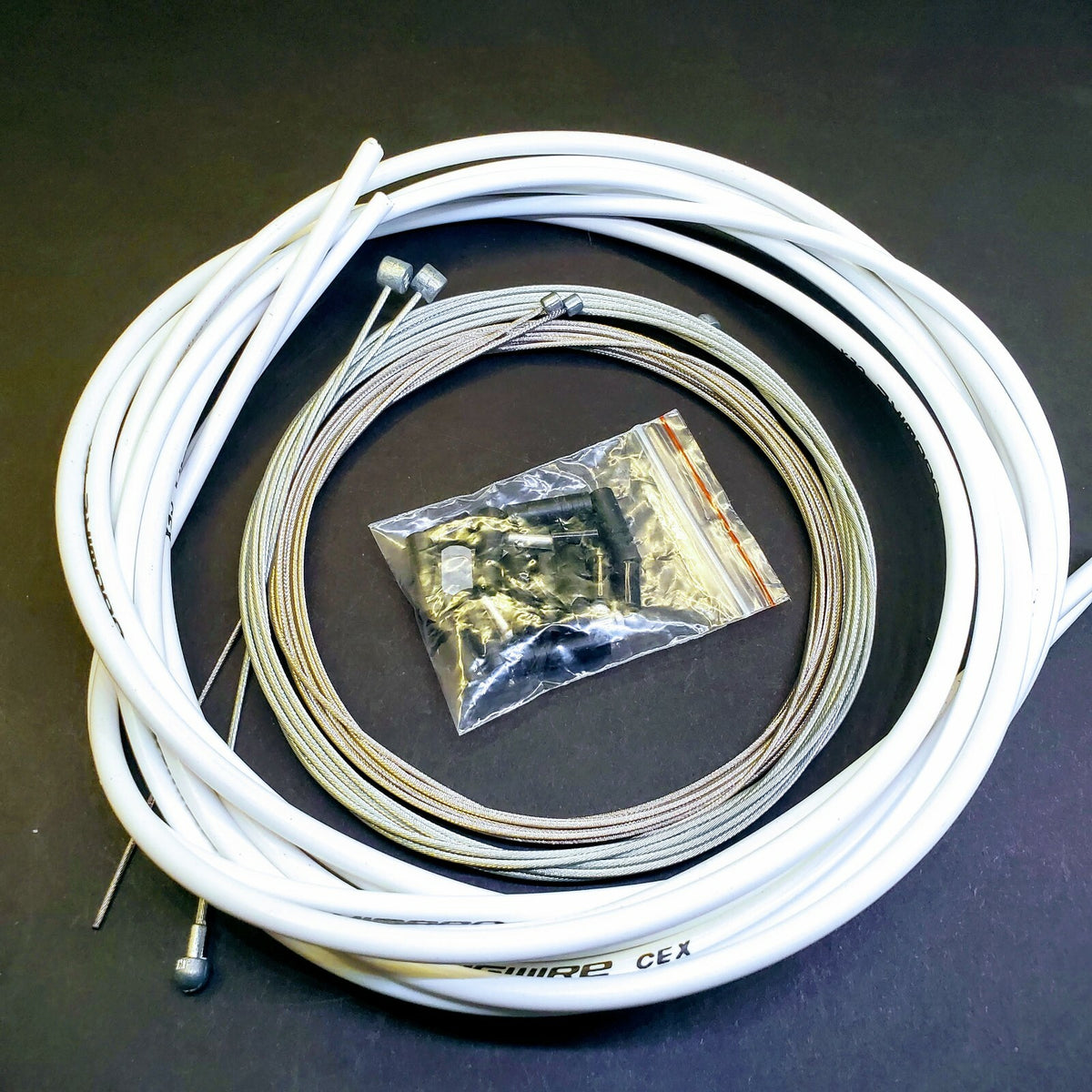 Complete Bicycle Brake and Gear Cable Kit for Road and MTB Bikes