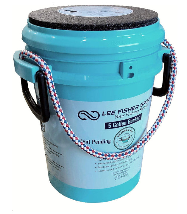 5 Gallon Rope Handle Bucket with Padded Seat for Outdoor Activities