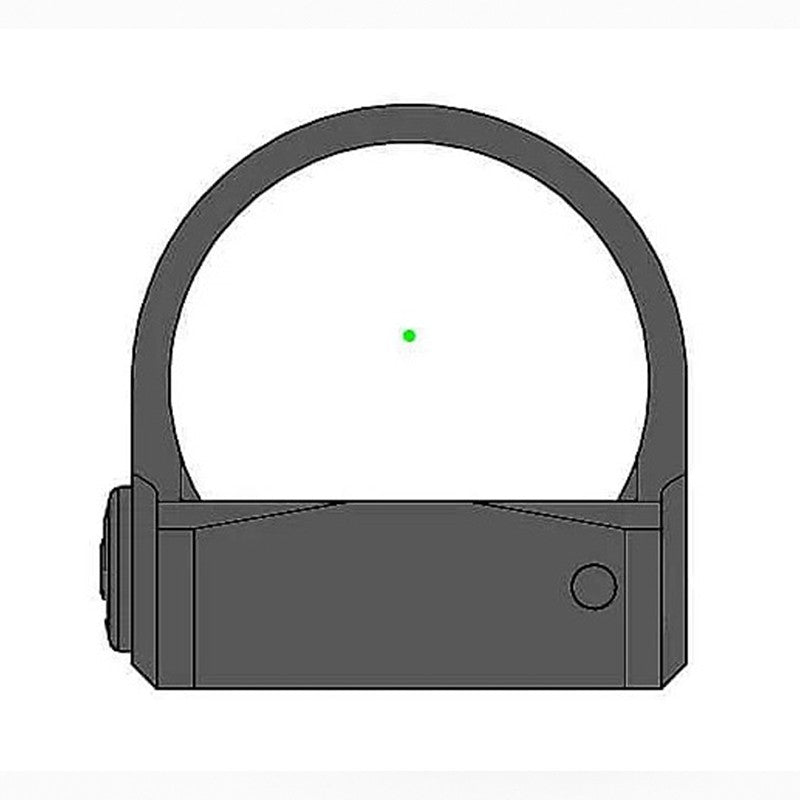 GIDEON Omega 3MOA/45MOA RMR Footprint Green Dot & Circle Sight